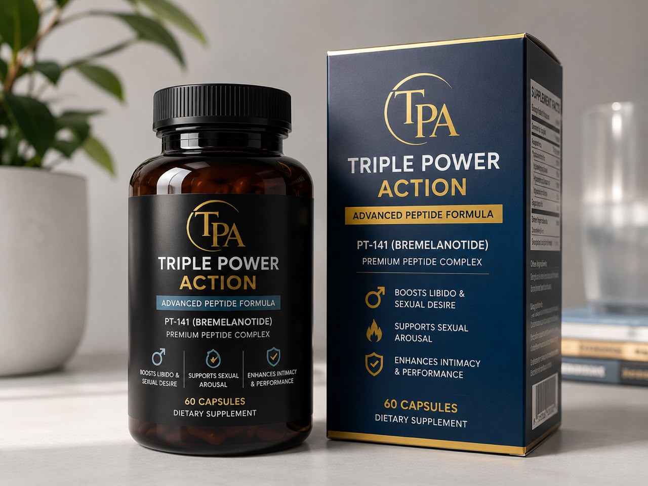 Triple Power Action PT-141 Capsules — Signature